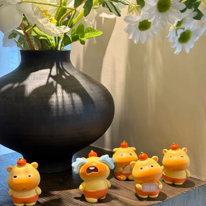 Dolphin Lulu กล่องตาบอดตุ๊กตาการ์ตูนตุ๊กตารอบ HAND-Made เครื่องประดับน่ารักตลกเด็กของขวัญการ์ตูนตุ๊กตาของขวัญ