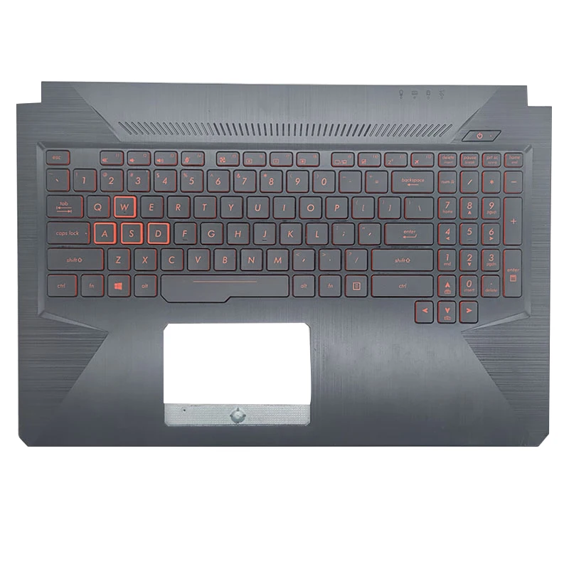 Клавиатура с красной подсветкой для Asus TUF Gaming FX504G FX504GD FX504GE FX80 FX504 FX80G FX80GD