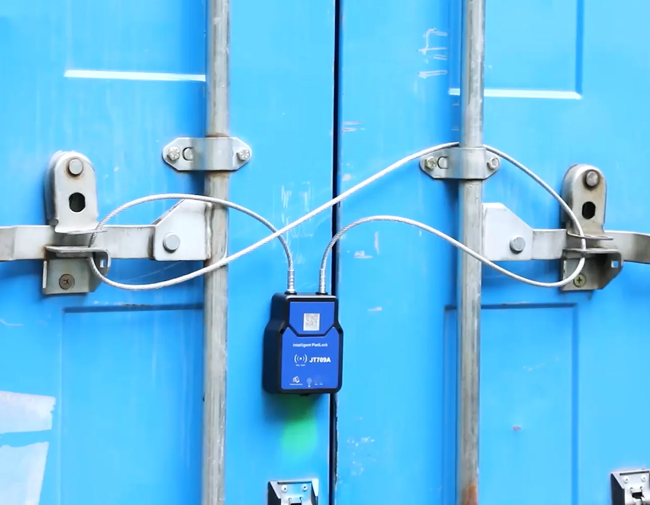 กุญแจอัจฉริยะสำหรับตู้คอนเทนเนอร์ - กุญแจล็อค GPS ติดตามรถบรรทุก GPS ติดตามสินค้า ติดตามทรัพย์สิน ล็อคเพื่อความปลอดภัยด้านโลจิสติกส์