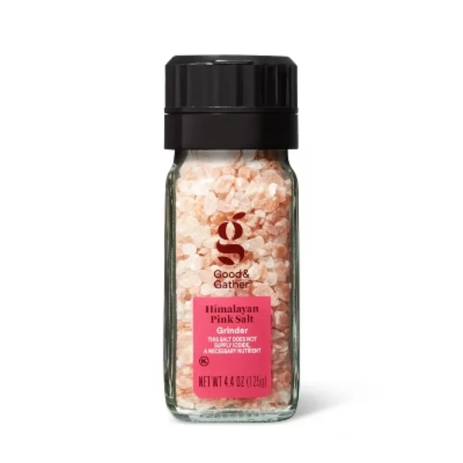 

Pink Salt Grinder - 4.4oz， spice grinder ， pepper grinder， salt and pepper grinder