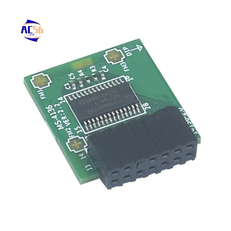 

AC56-TPM 2,0 плата модуля безопасности шифрования 14-контактный модуль TPM 2,0 TPM MS-4136 для материнских плат MSI