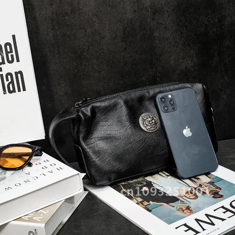 المغلف مصمم الرجال براثن حقائب جلدية ناعمة محافظ طويلة للعلامة التجارية حقائب مخلب محفظة حقيبة رجل جديد حقيبة الهاتف المعصم الذكور