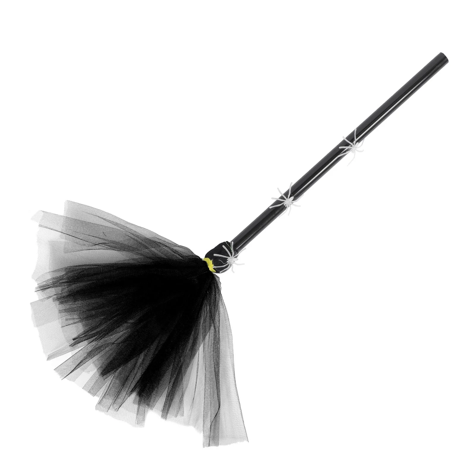 

Halloween Broom Party Accessory Witch Besom Props Wizard for Decorate Mini Cosplay Ornament Plastic