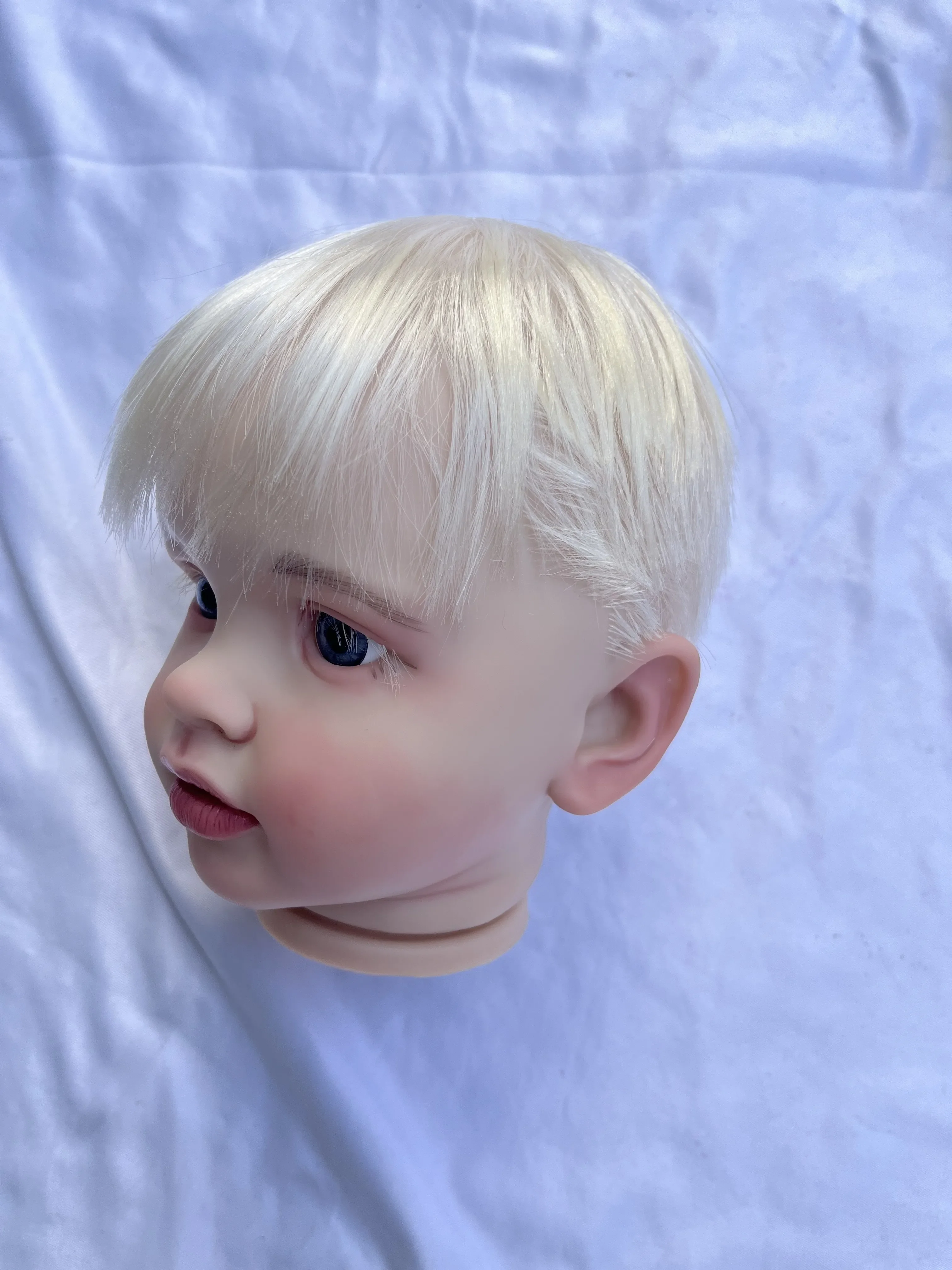 Pippa pour bébé Reborn de 26 pouces, approvisionnement limité personnalisé, avec cheveux enracinés à la main, Kit peint, partie de bricolage, Photos réelles