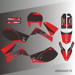 for KTM LC4 640 Enduro1998 1999 2000 2001 2002 2003 2004 2005 2006 2007 Graphics Decals Stickers Motorcycle Background Custom
