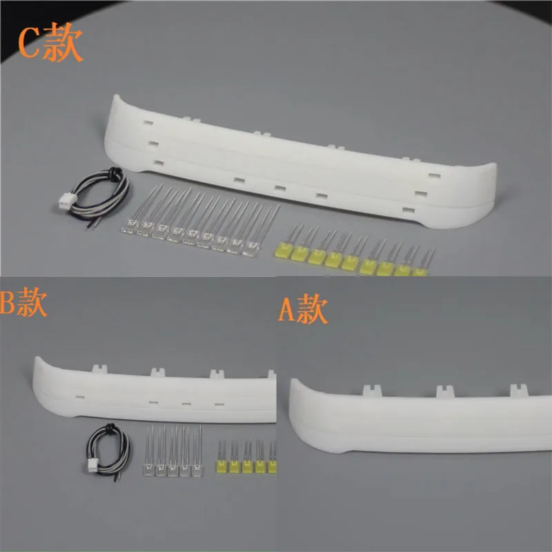 

LED Sun Visor Light Decorative Roof Lighting 1/14 for Tamiya RC Truck Tipper For Volvo FH16 750 56360 upgrade car parts