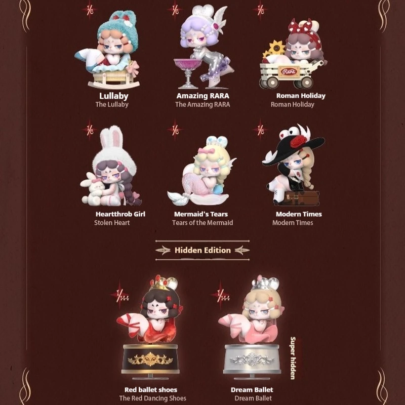 Zabawka Blind Box Dodo Rara Life Protagonist Surprise Box Ręcznie Robiona Modna Zabawka Blind Box Ozdoba Lalka Prezent
