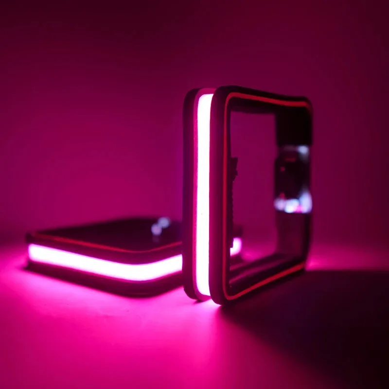 미쿠 Led 라이트 Kaito Megurine 코스프레 소품 헤드 기어 헤드웨어 헤드폰 이어폰 모델 액세서리 헤어 밴드 미쿠 빛나는 헤드셋