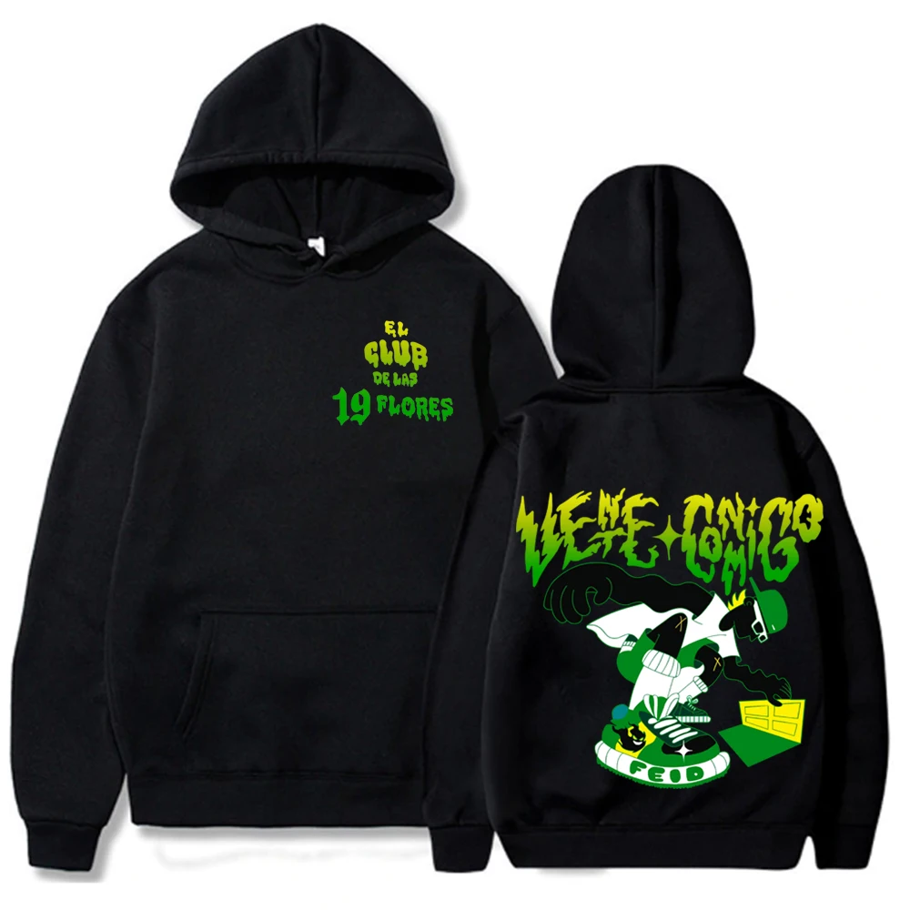 Feid No Hay Luz Sin Oscuridad Hoodie Hip Hop Hoodies CUMPLEANOS Ferxxo Shirt Rapper Feid Nitro Jam Sweatshirts