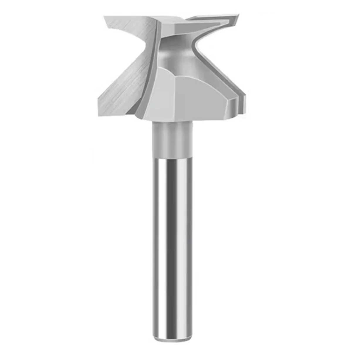 ABNJ Arc Bending Integrated Router Bit Forming Tool Arc Bending Router Bit for Wooden Door Wall Cabinet 1/4XR10 view 5