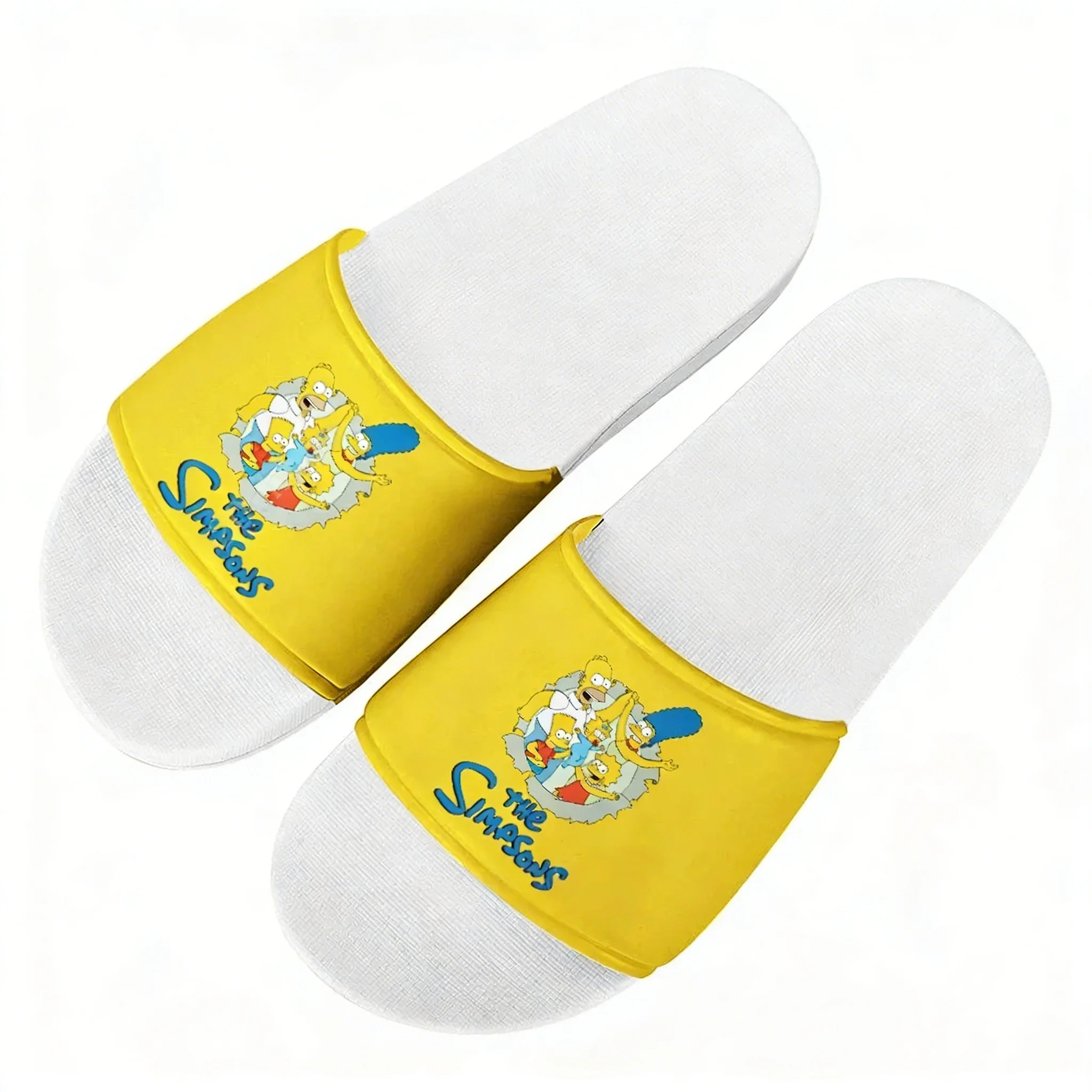 

S-Simpsonss Slippers Home Bathroom Sandals Water Shoes Men Women Teenagers Indoor Poor Sandal Customized Summer Slipper