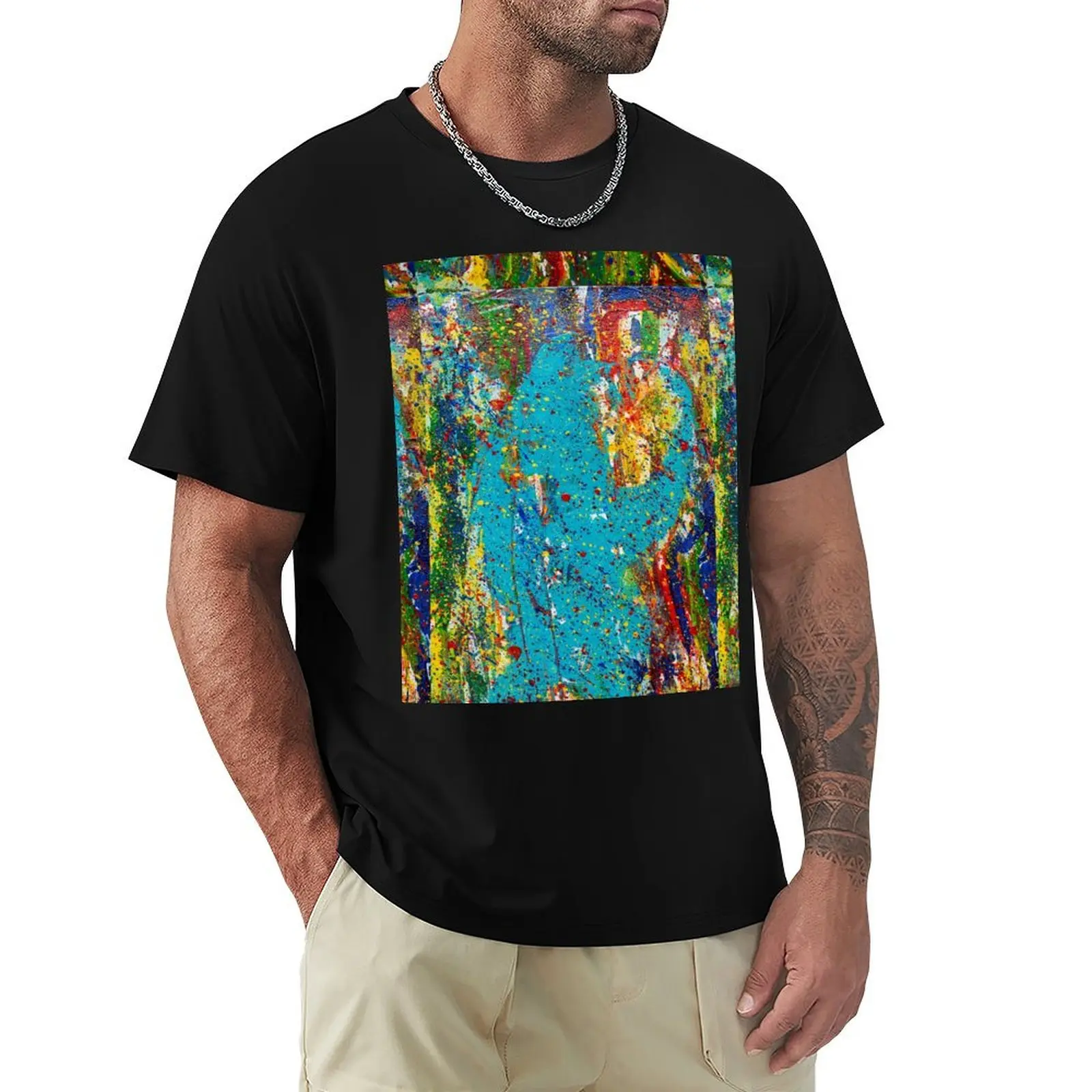 

Color Festival T-Shirt plus sizes anime figures mens graphic t-shirts