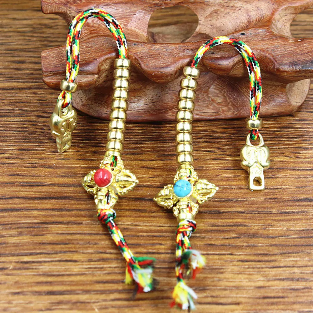 

2pcs Bead Jewelry Bracelet Prayer Counter Chanting Rosary Brass DIY Supply Meditation Counters Accessories Set
