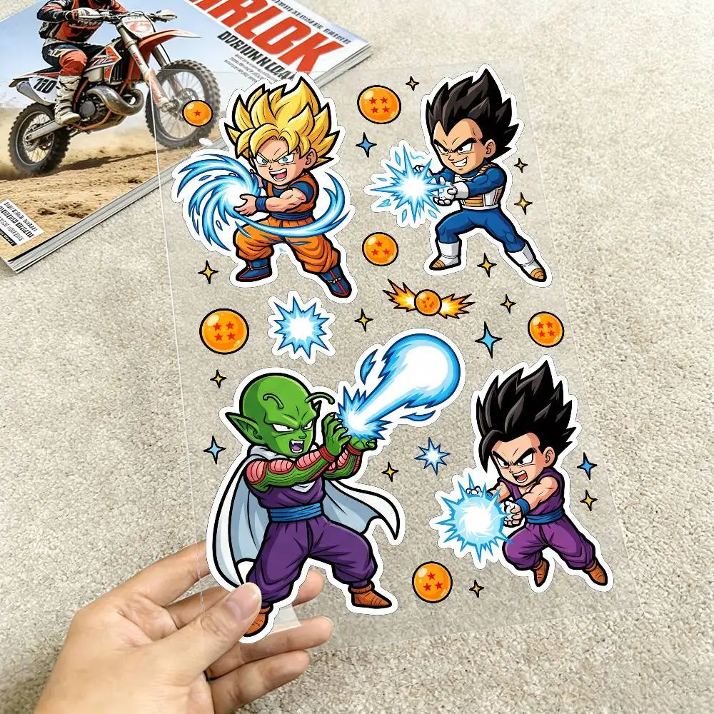

Светоотражающие наклейки DRAGON BALL GOKU для мотоциклов, водонепроницаемые наклейки для шлемов, скутеров, топливных баков, ящиков для инструментов, гоночных мотоциклов
