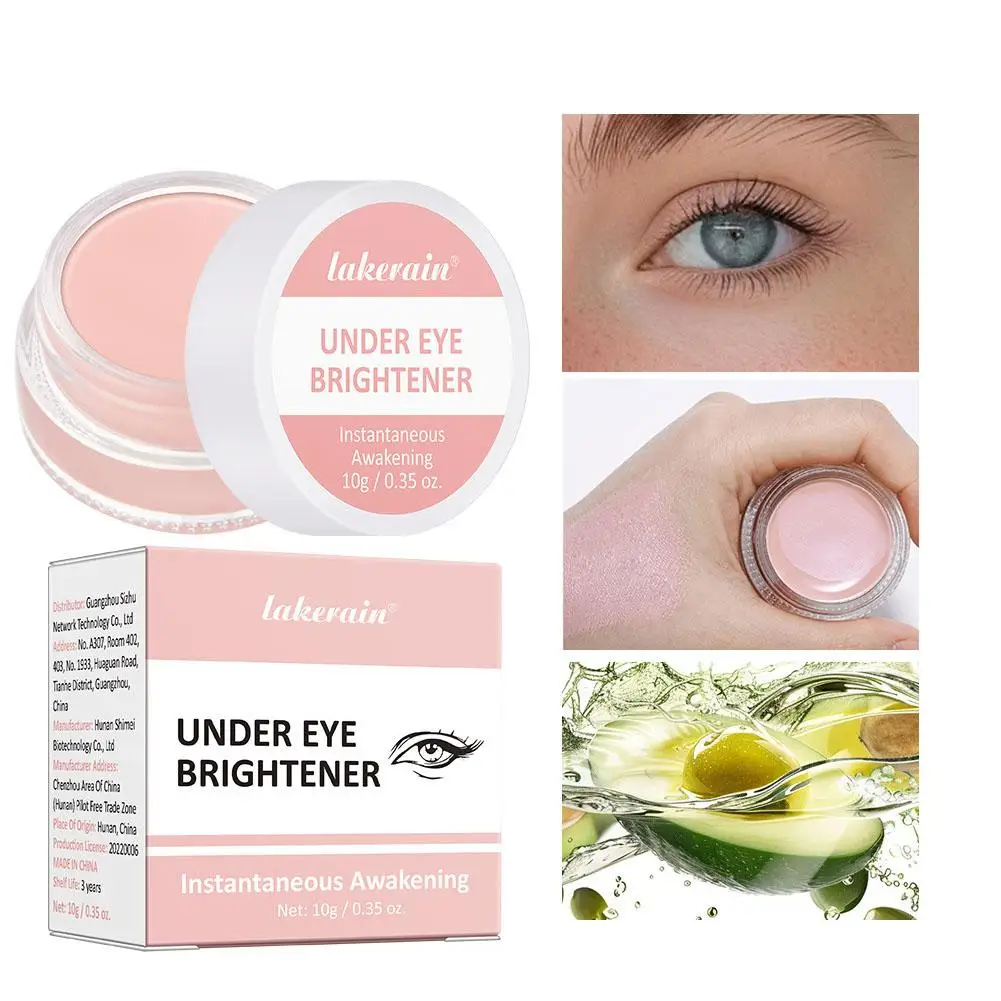 Crème de maquillage pour les yeux, éclaircissante, dissimule et éclaircit les yeux, oculaires, longs cercles, couverture durable, correcte, imperméable, Re D0A9