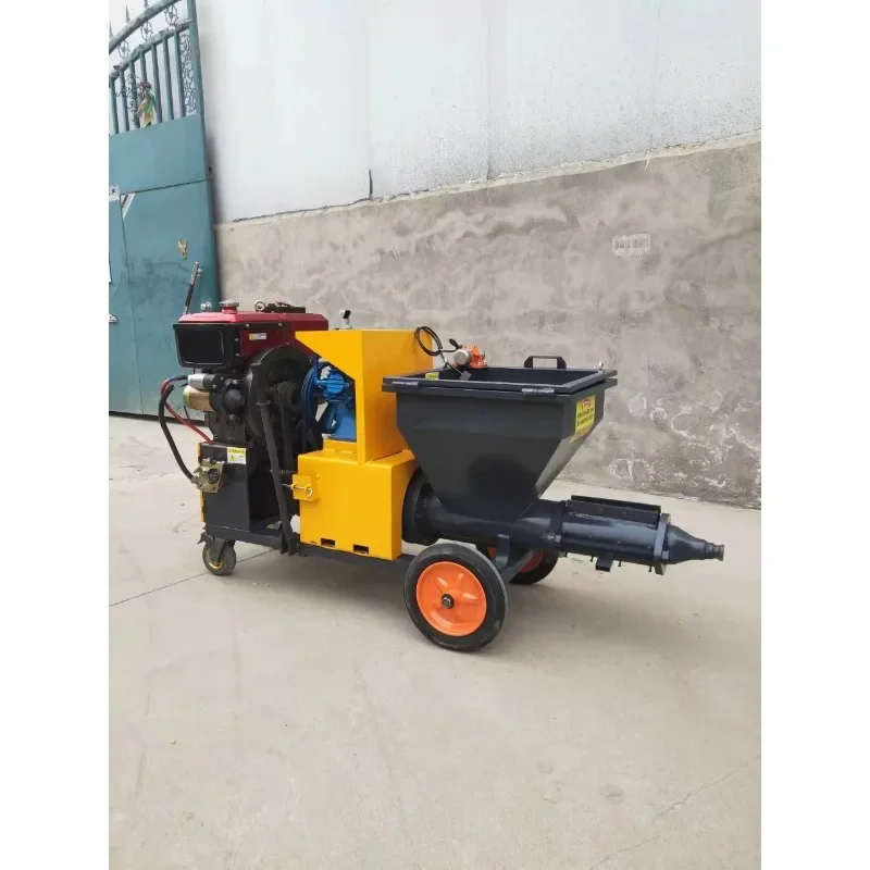 Cement Mortar Spraying Machine Automatic Wall Cement Spray Plaster Machine for Construction