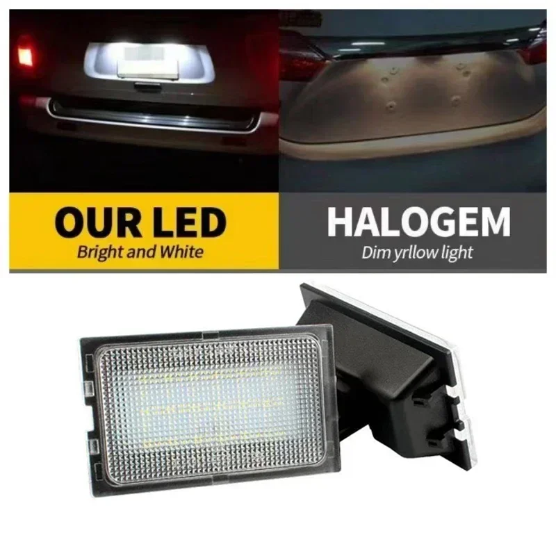 

2pcs White No Error Led Number License Plate Light for Land Rover Discovery Series 3/LR3(L319) Range Rover Sport Accessories