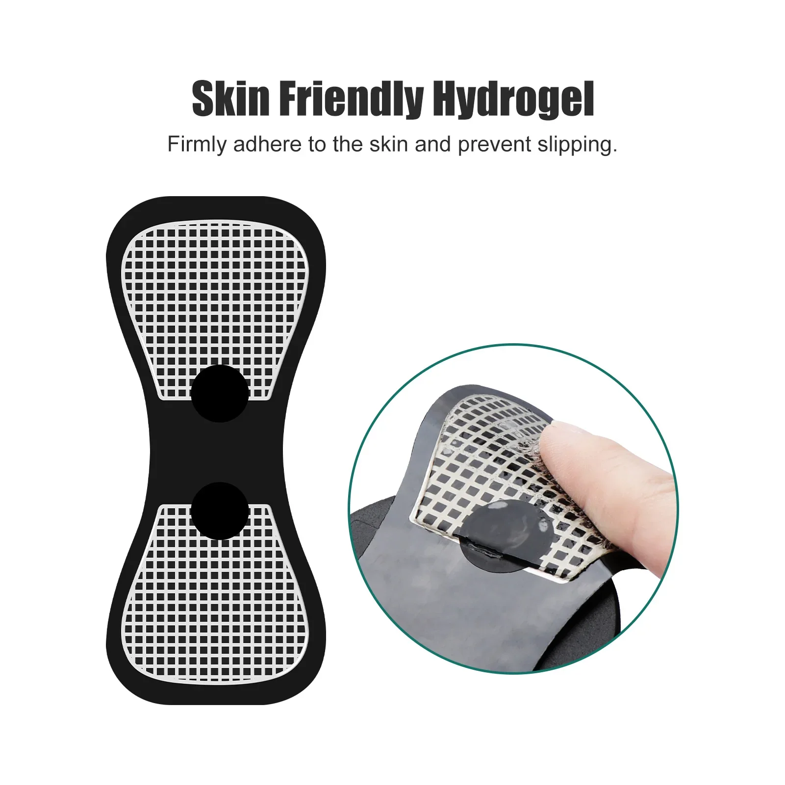 Гелевые подушечки для EMS, массажер для шеи, тренажер для бедер, сменный массажер для тела, патч, стимулятор мышц, наклейка, гели, аксессуары