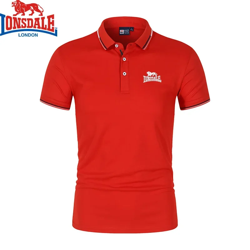 Men's High-quality Embroidered Polo Shirt for Summer Parent-child Wear, Luxurious, Fashionable, Casual, Cool and Breathable Top