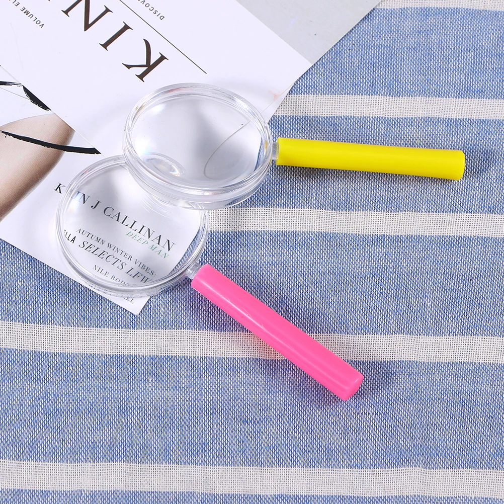 

11Pcs Teaching Magnifying Glasses Portable Handheld Observation Magnifier Scientific Outdoor Learning Tool