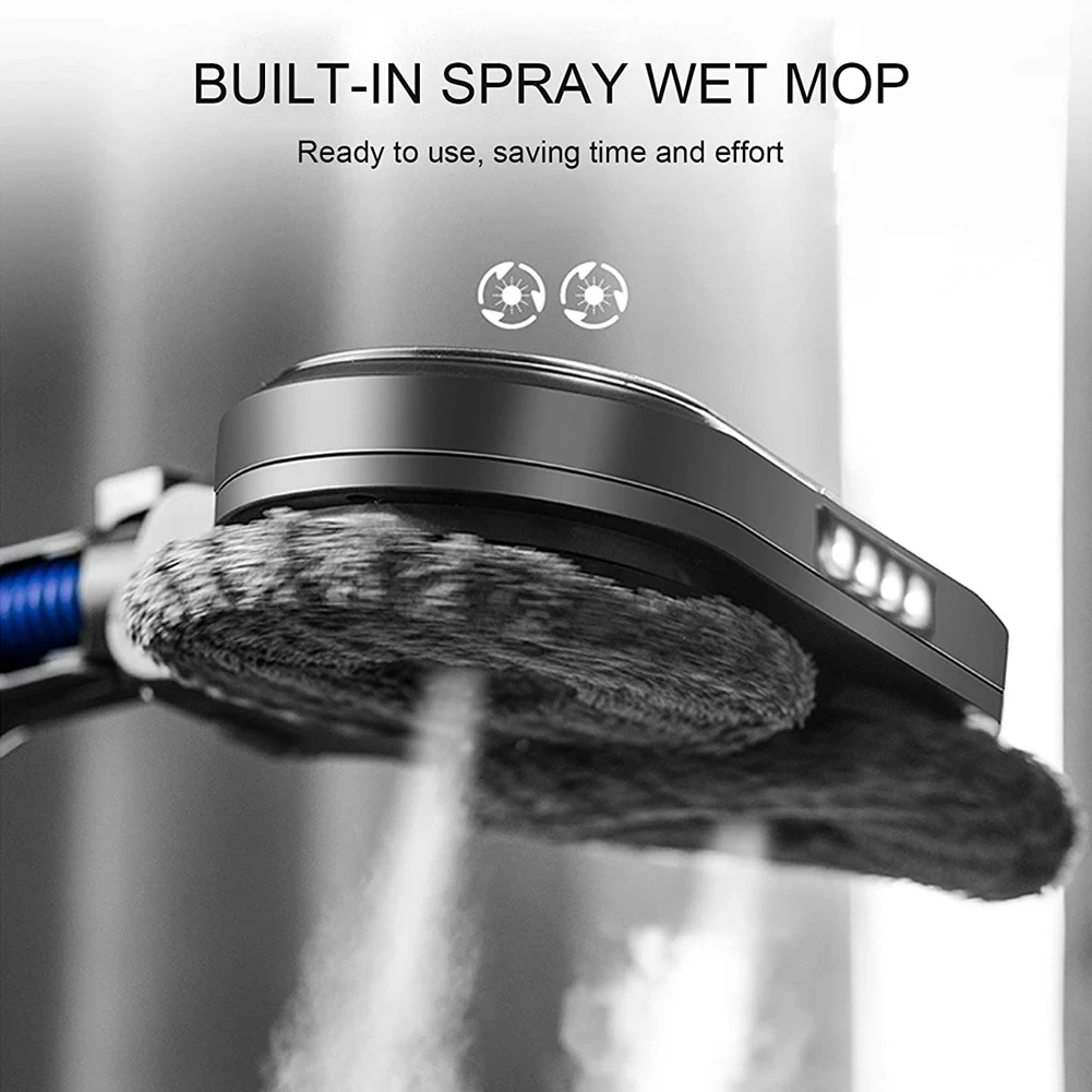 Testa per pulizia elettrica con luci a LED per Dyson V7 V8 V10 V11 V15 Aspirapolvere Mop Head Mop Pad