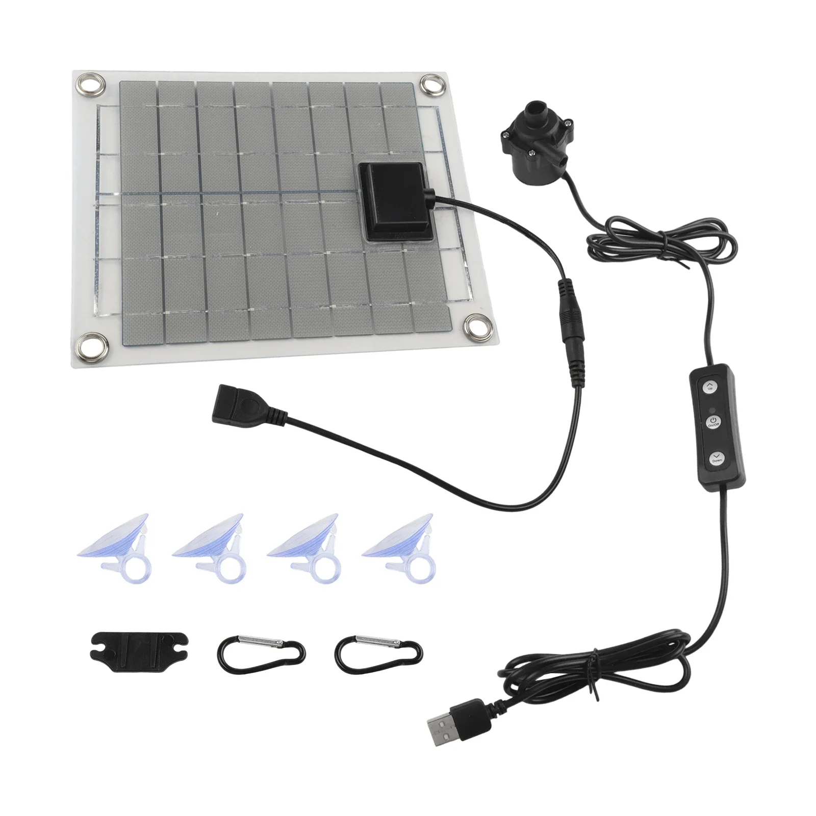 

Adjustable Outdoor Water Display Low Maintenance Outdoor Fountain Adjustable Water Volume Filtering Functions Pond Feature