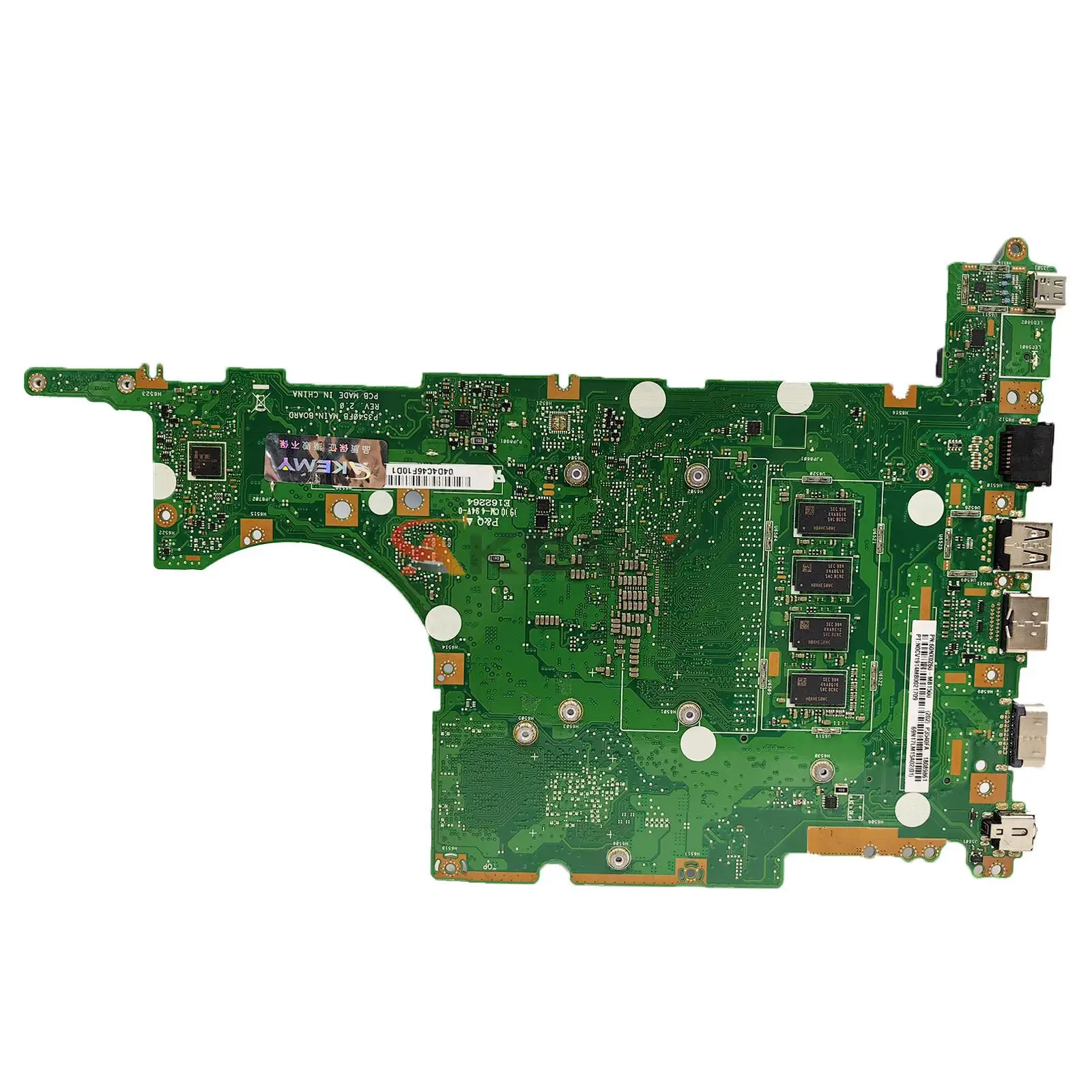 P3540FA Notebook Mainboard I3 I5 I7 8th Gen CPU 4GB 8GB RAM for  PRO P3540F P3540FA P3540FB P3548F Laptop Motherboard