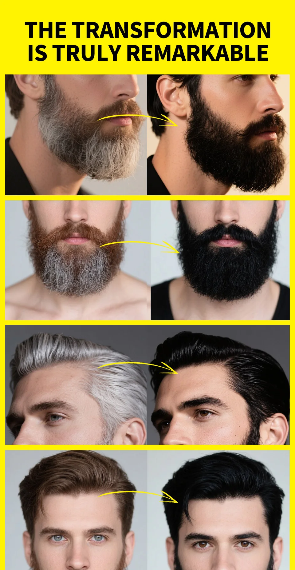 Hair Dye Coloring Shampoo 5 In 1 Men Beard Dye Shampoo Natural Cover Gray Hair Color Shampoo Instant Dye Hair Dyeing Shampoo
