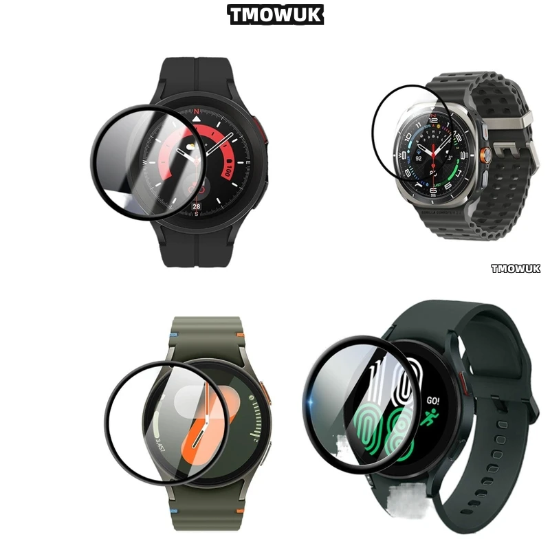 

Soft Flexible 3D Curved Full Cover Screen Protective Film For Samsung Galaxy Watch 4 5 6 7 Ultra FE PRO 47 44 43mm 40mm