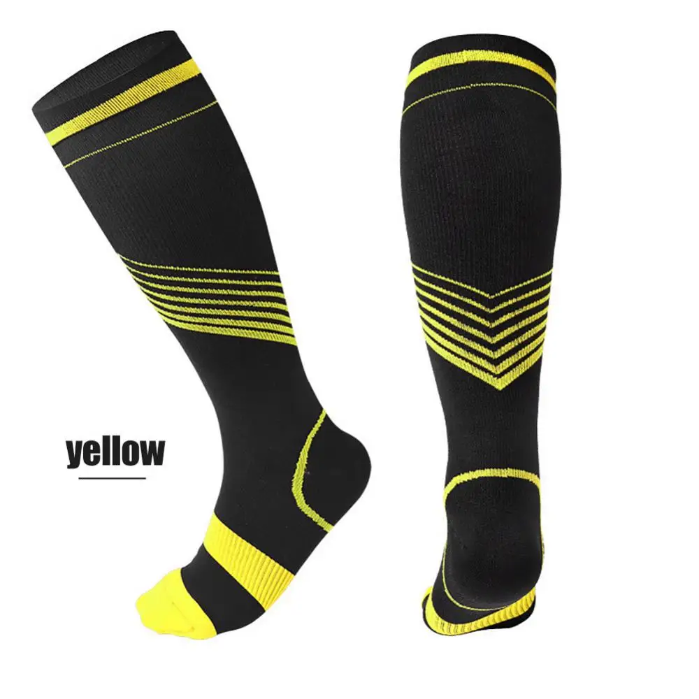 1/2PCS Compression Socks for Men&Women Knee Sport Socks for Running Flight Travel Boost Stamina Circulation&Recovery