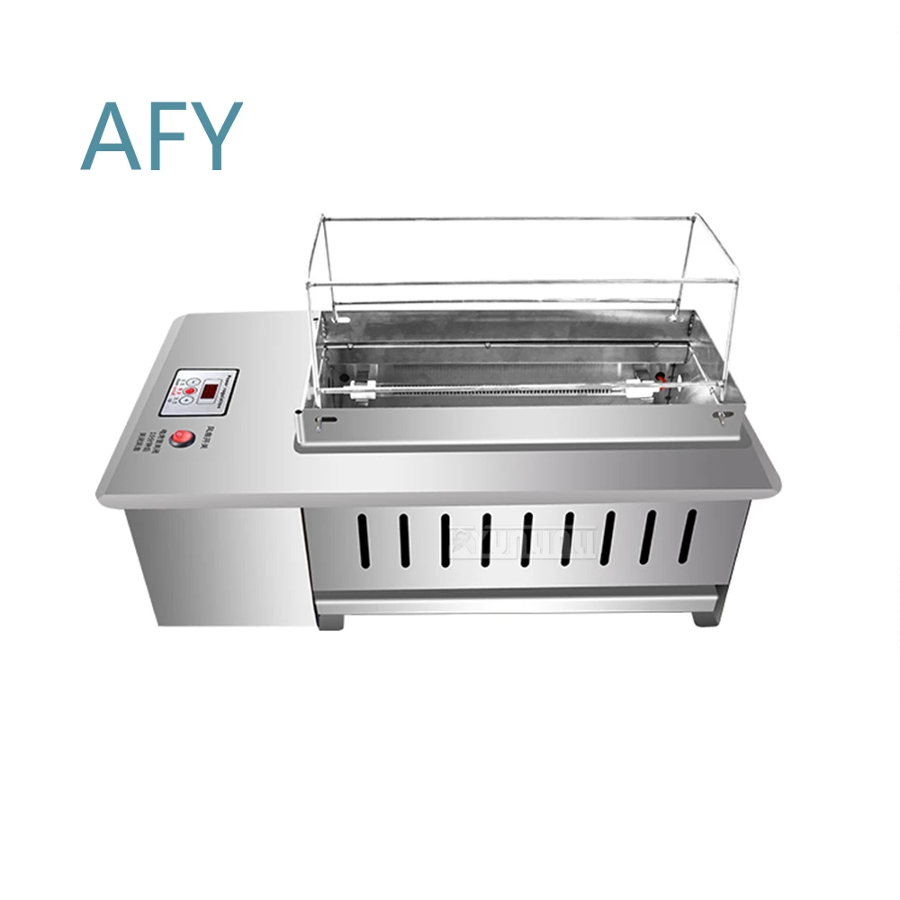 Smokeless Electric Oven for Automatic Rotating Barbecue Grill for Lamb Leg Roasting Commercial Restaurant Use Indoor Outdoor