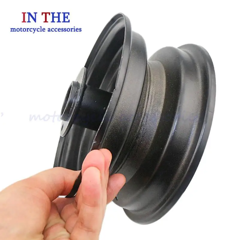 6 Inch Iron Wheel Hub for110cc 125cc ATV Karting Go Kart Lawn Mower-Fits145/70-6,13x5.00-6,13x6.50-6 Tires-Durable&Universal Fit