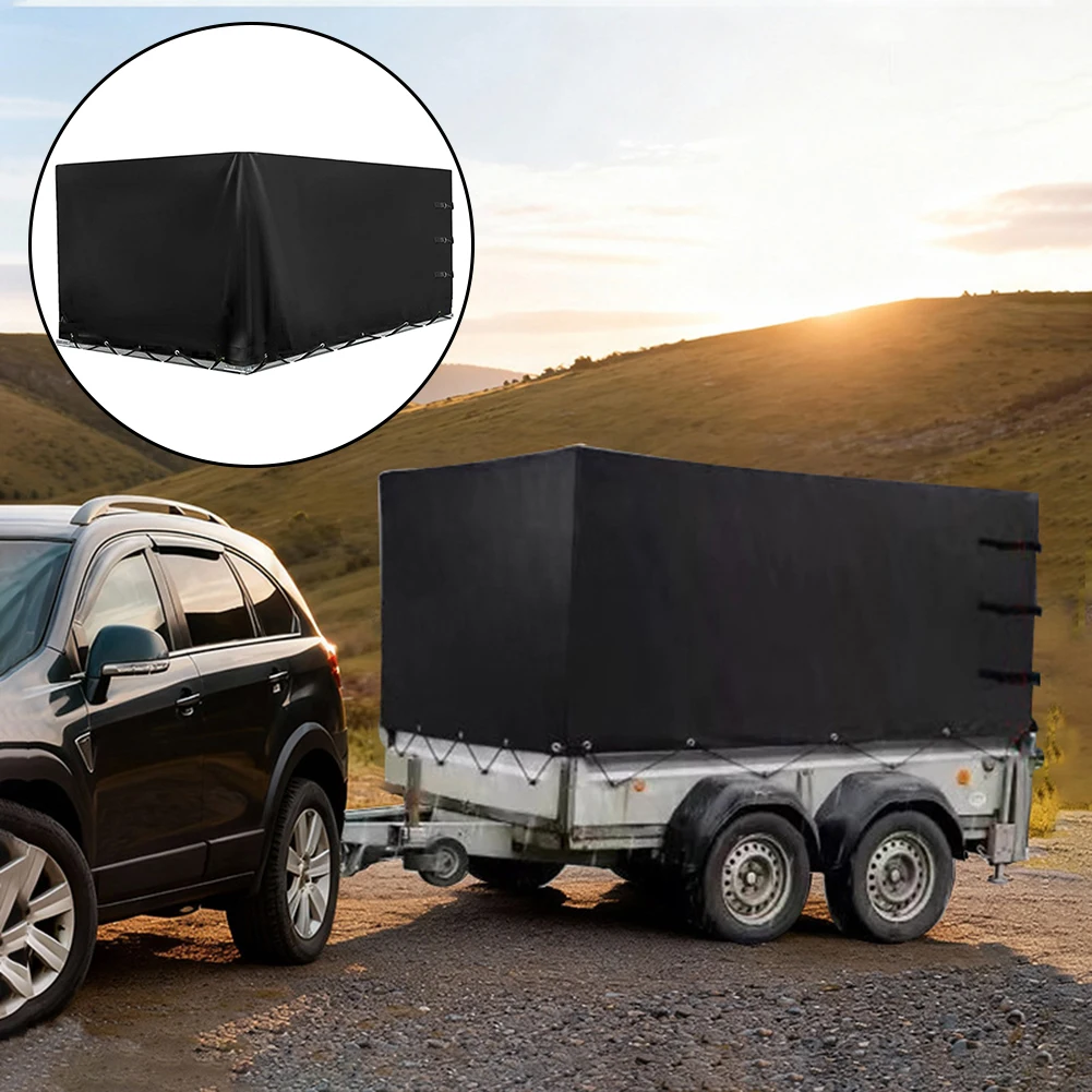 

Высококачественный чехол для грузового прицепа из ткани Оксфорд 600D: водонепроницаемый, пылезащитный, УФ-стойкий материал для всепогодной защиты