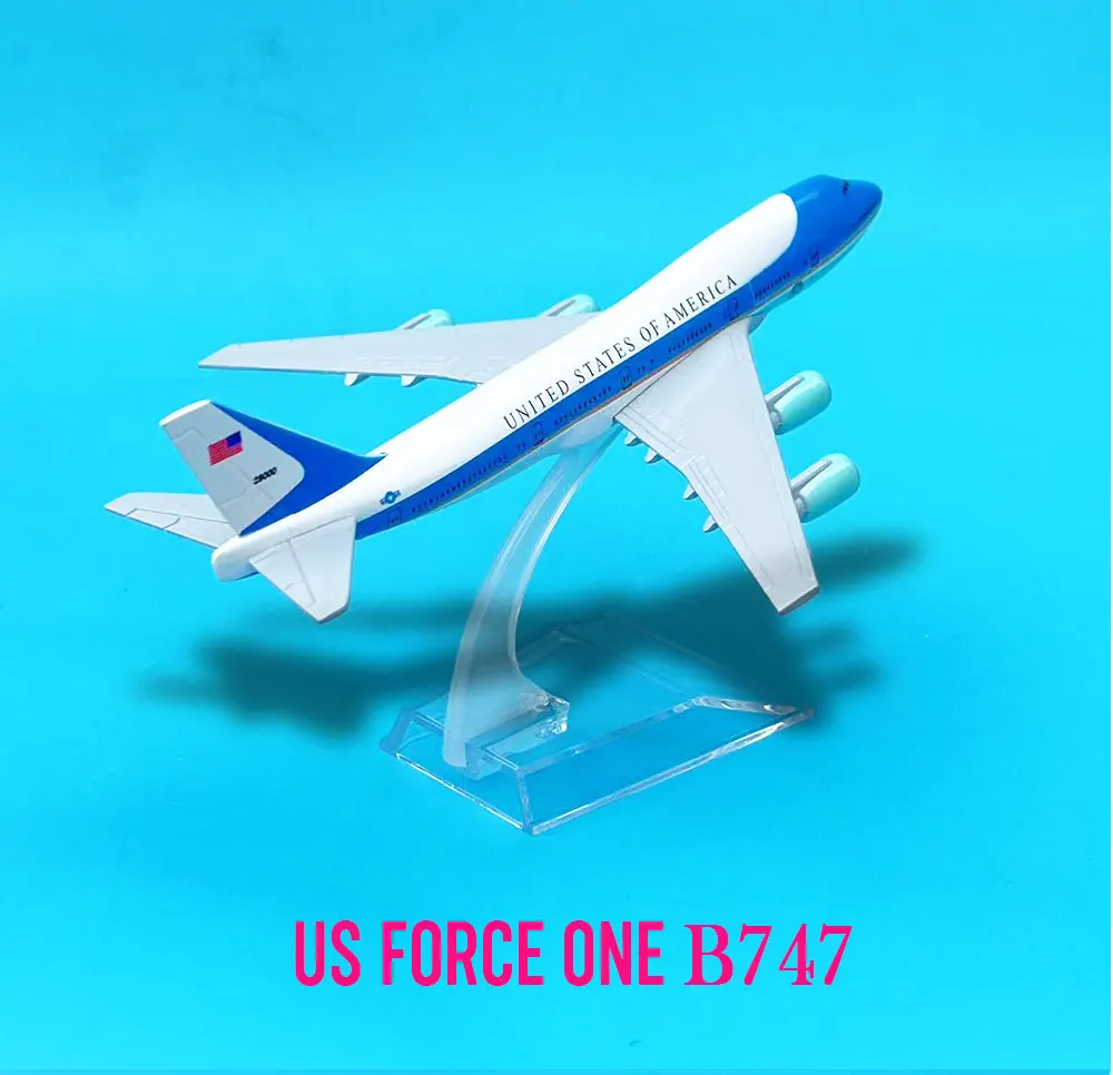 

Масштаб 1:400 Модель самолета Боинг авиакомпании США FORCE ONE B747-идеальное дополнение к любой коллекции литых самолетов