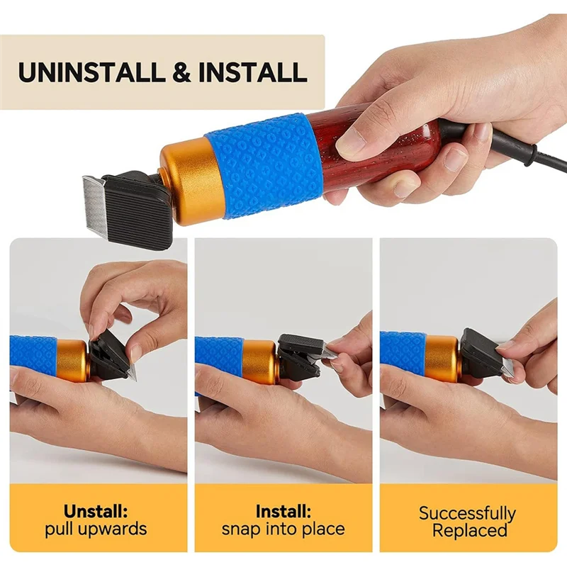 

ABKR-Rug Tufting Trimmer Replacement Blades, Fits For All 200W Carpet Trimmer Tufting