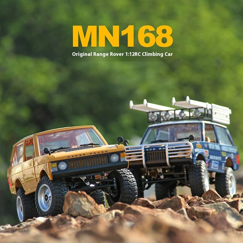 New Mangniu Mn168 Range Rover 1/12 Full Scale Rc Remote Control Model Car Off Road Climbing Car Parent Child Outdoor Toy