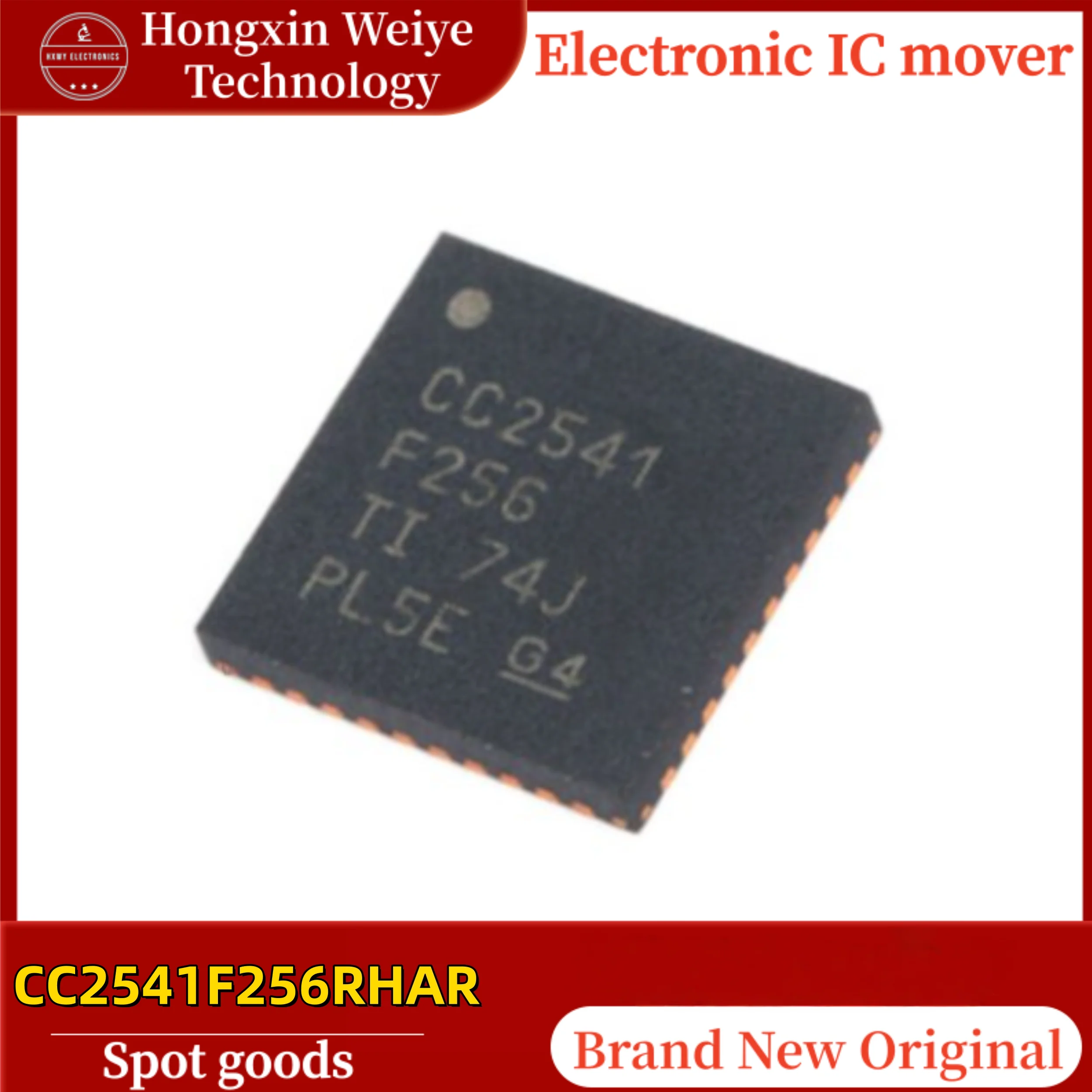 

10/20 PCS CC2541F256RHAR CC2541F256 WQFN-40 Wireless Transceiver IC Brand New In Stock