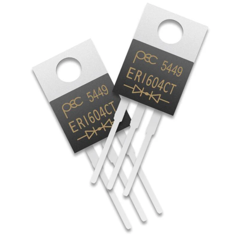 

10PCS ER1602CT ER1604CT ER1606CT Ultrafast recovery diode 200V/400V/600V 16A TO-220 In Stock Wholesale