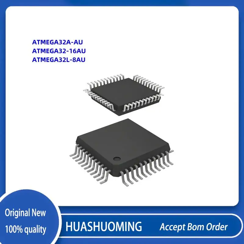 

10Pcs/Lot /lotNew ATMEGA32-16AU ATMEGA32L-8AU ATMEGA32A-AU ATMEGA32 16AU ATMEGA32L 8AU ATMEGA32A AU TQFP-44