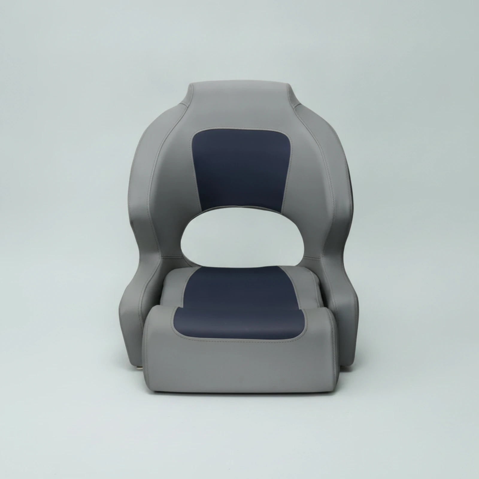 

Boat Pilot Chair Two-Tone Seating for Captains, Yachts, Speedboats
