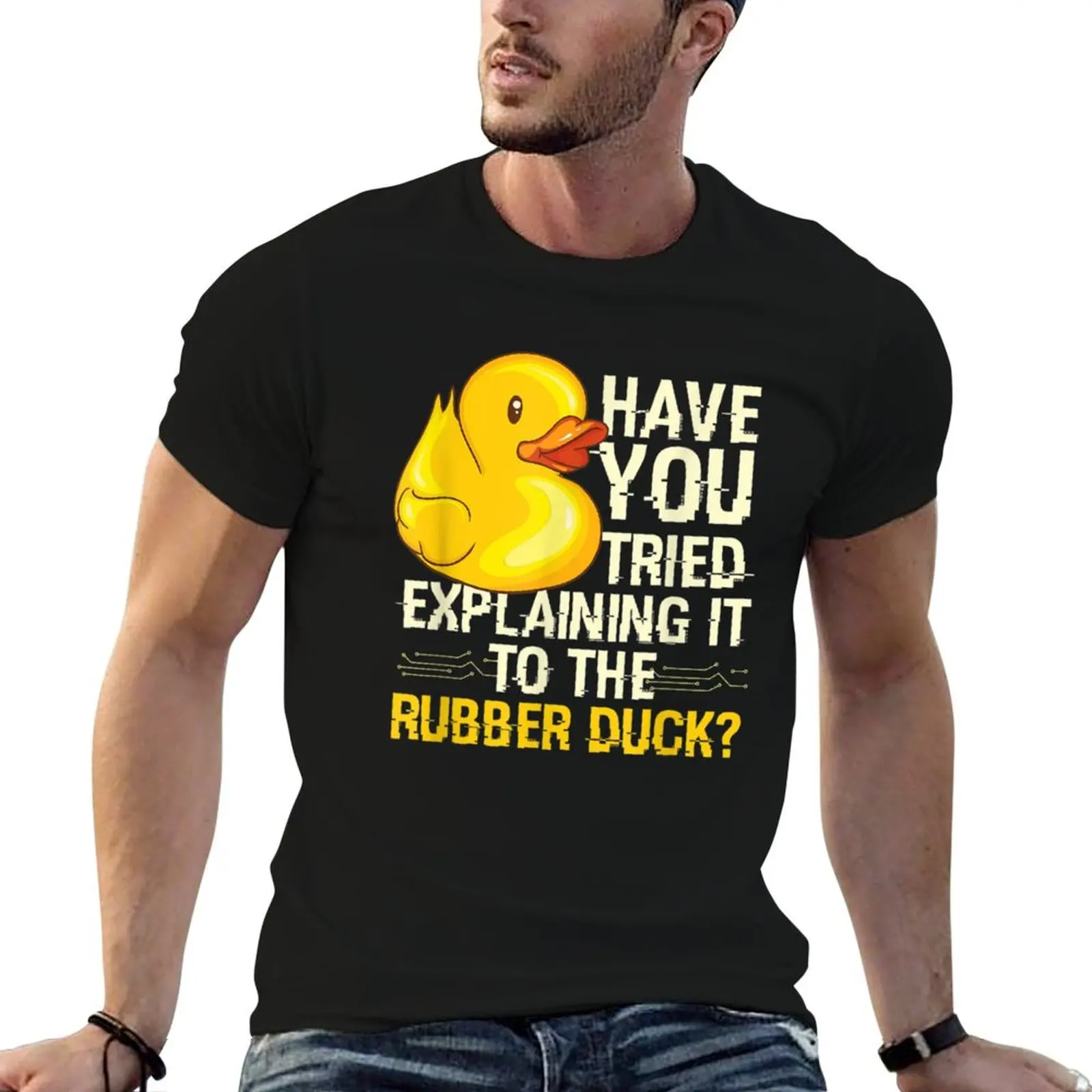 

Funny Programmer - Rubber Duck Debugging, Funny Programmer Gift Design T-Shirt blanks sports fans mens graphic t-shirts hip hop