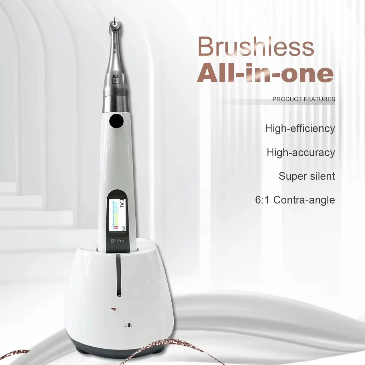 Best Design High Stability Root Canal Preparation 340 Degree Rotatable Endo Motor Dental