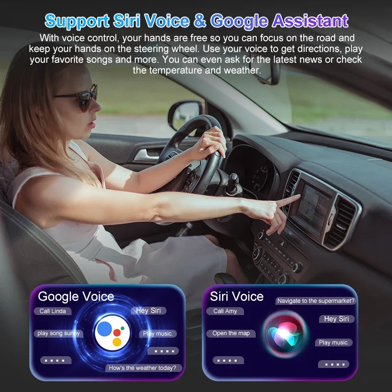 2026 Kowankit Android13 CarPlay Ai Box Wireless Android Auto 3 in 1 USB Adapter Plug & Play Universal TV Box For Netflix Youtube