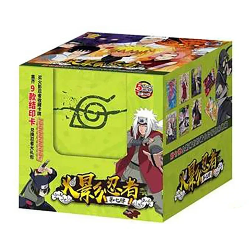 New Original Naruto Deluxe Collection Edition Card Naruto Sasuke Anime Character TCG Board Game Toys Children Christmas Gifts