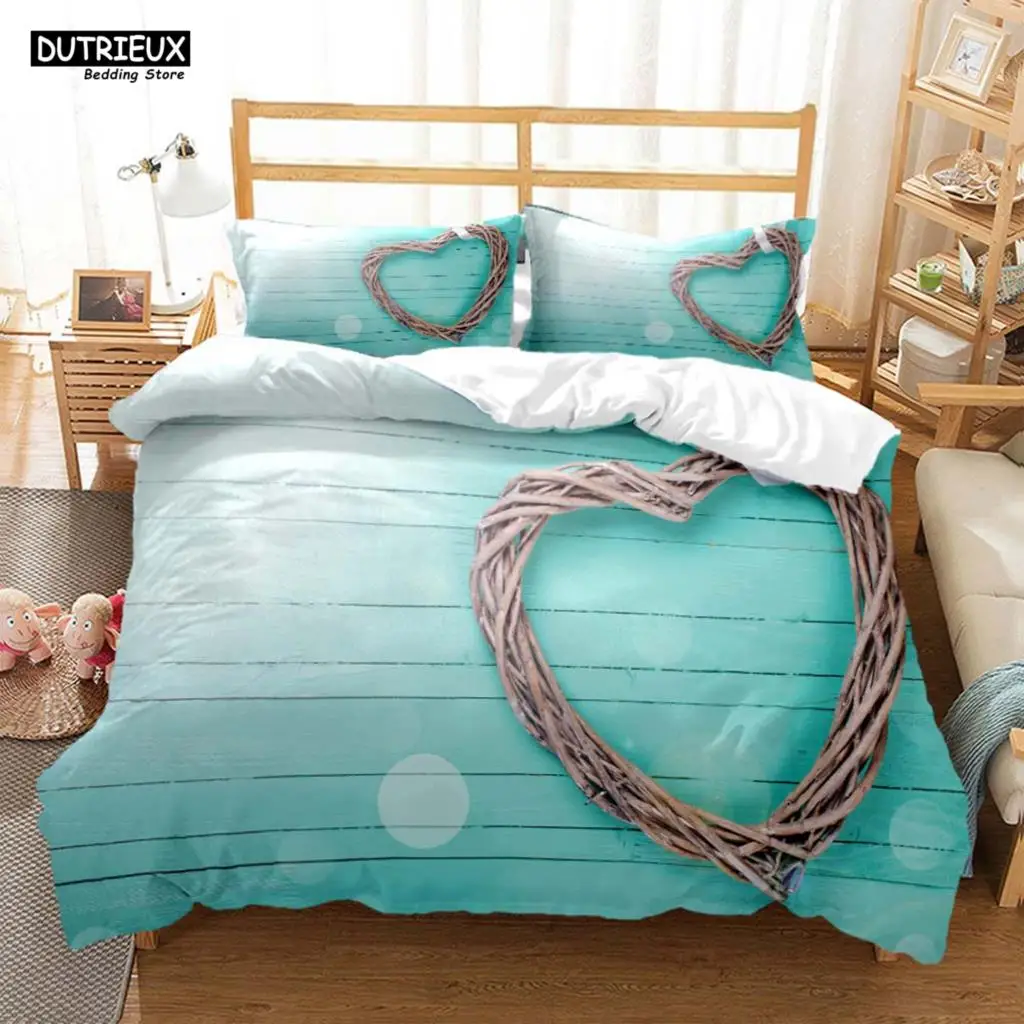 Love Printing Trend Bedding Soft And Comfortable Gifts For Lovers Comforter Bedding Sets  Bedding Set Luxury  Customizable