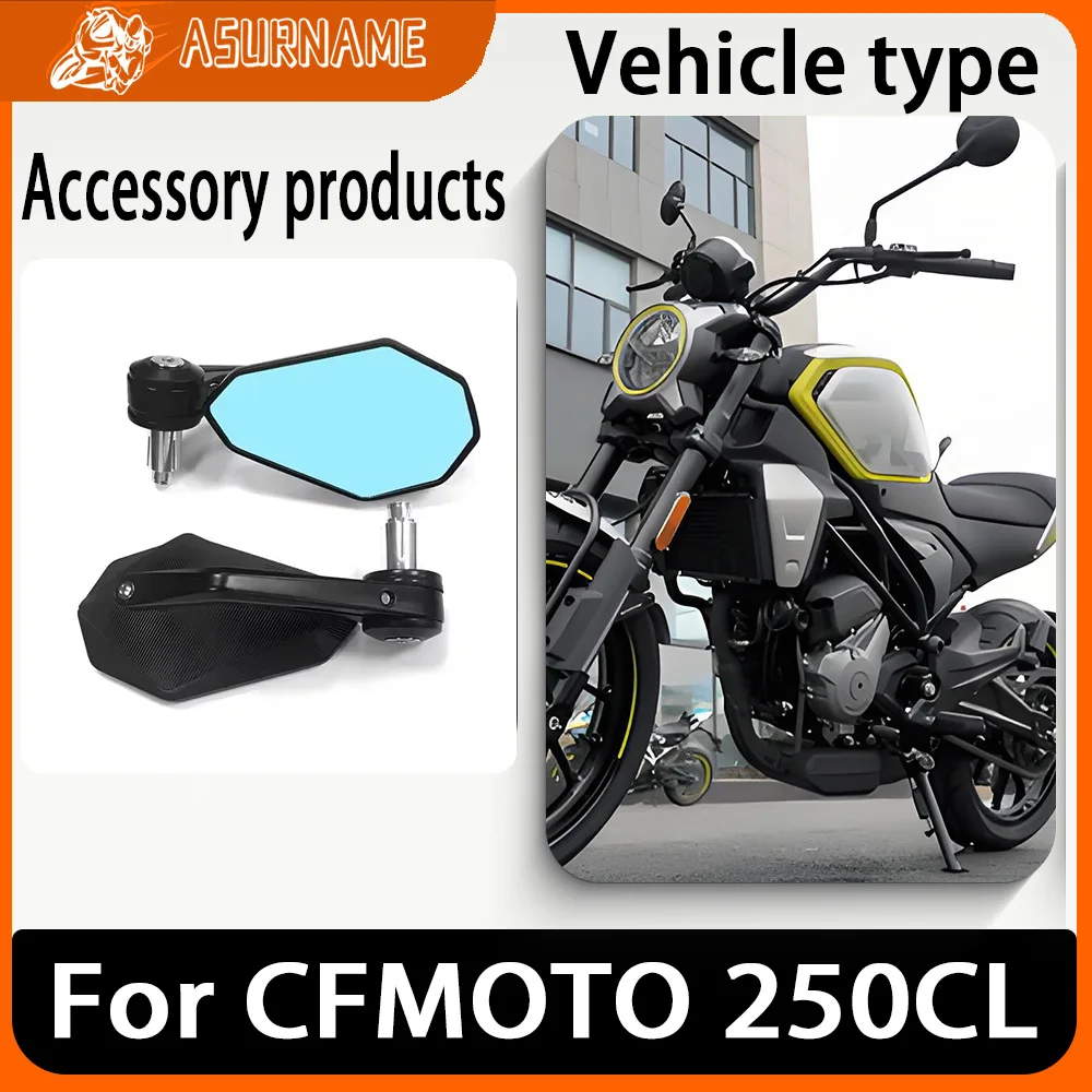 

FOR CFMOTO 250CL 250 CL Motorcycle Rearview Mirror Handlebars Rearview Mirror Retro Handlebars Side Mirror Accessories
