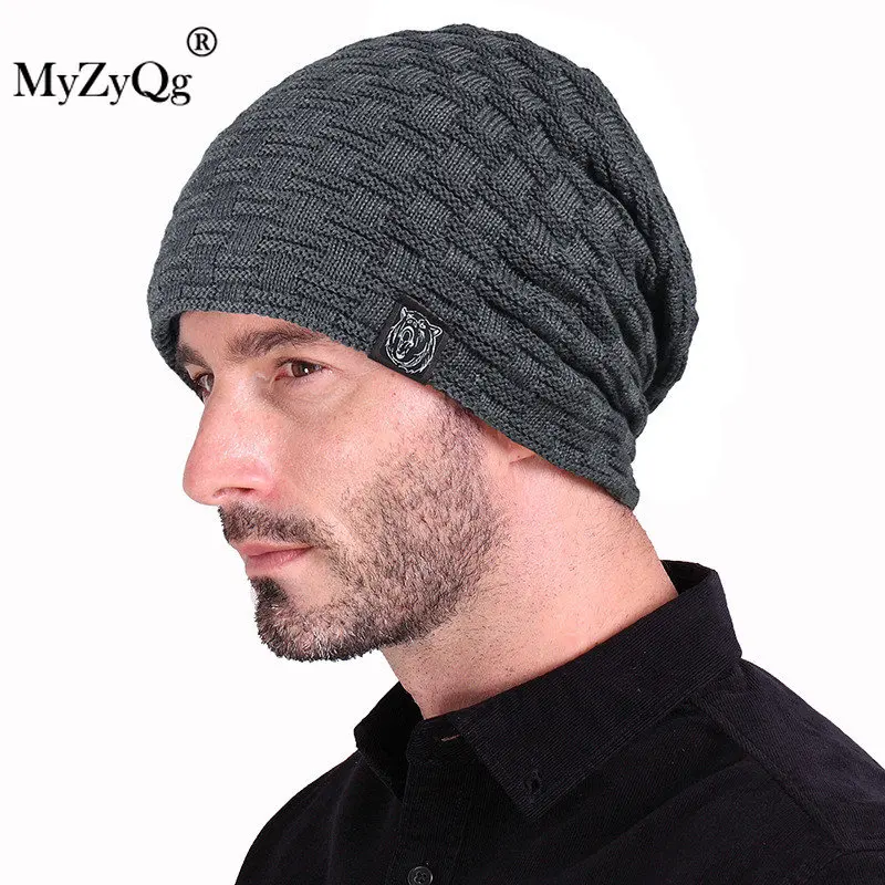 Winter Warm Fleece Knitted Hat Running Caps Men Women Protect Ear Ski Outdoor Hiking Cycling Earmuffs Thicken Pile Woolen Caps