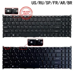 US/RU/SP/FR/AR/BR Laptop Keyboard For Acer A315-22 A315-23 A315-42 A315-52/G A315-54 A315-55 A515-52/G A515-53/G A515-54 A515-66