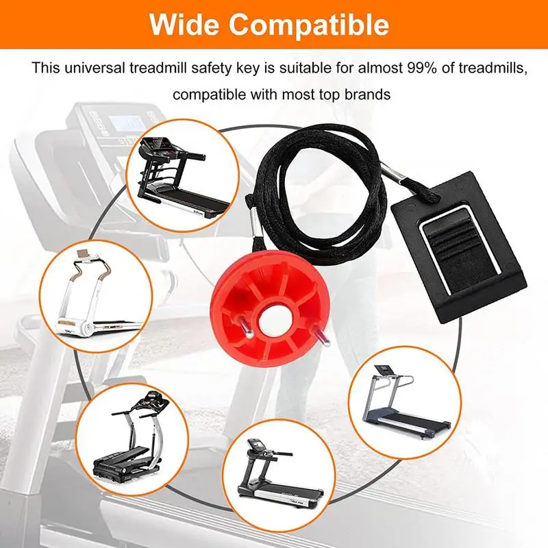 1pc Universal Treadmill Magnetic Safety Switch Magnetic Suction Running Machine Safety Key For Men For Exercise