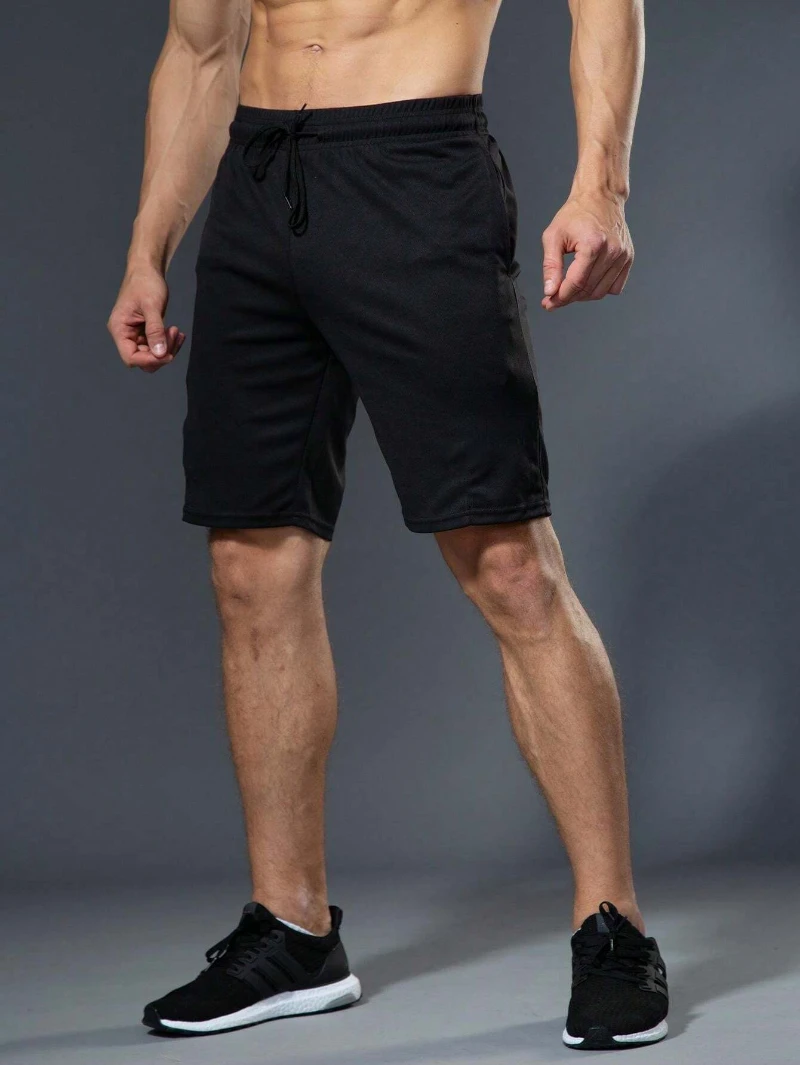 Pantalones cortos deportivos para gimnasio para hombre, pantalones cortos de entrenamiento sueltos y transpirables de 5 pulgadas para correr, fútbol, entrenamiento de baloncesto de verano de gran tamaño